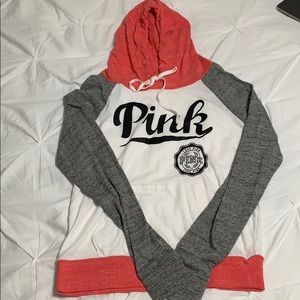 Pink hoodie